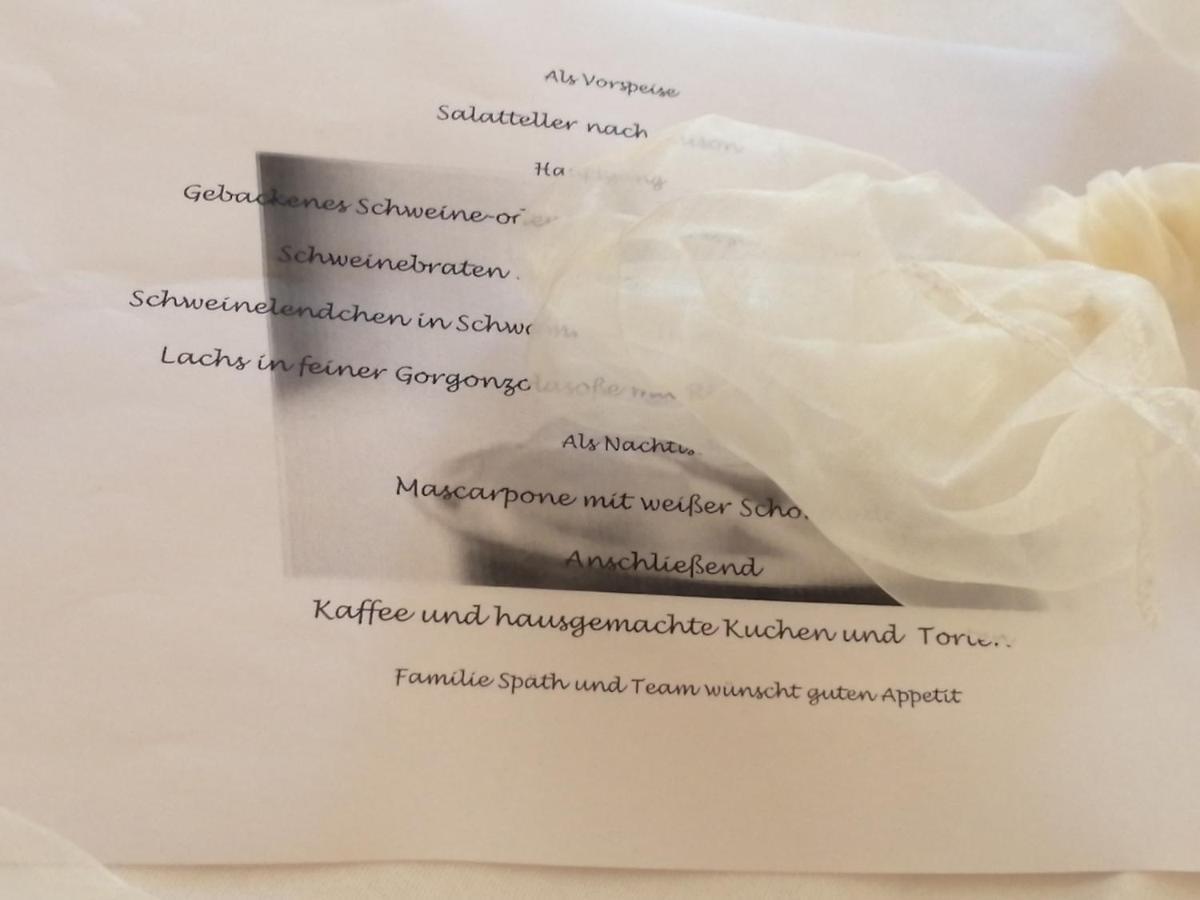 Gasthaus Zum Spaeth Englmannsberg 外观 照片